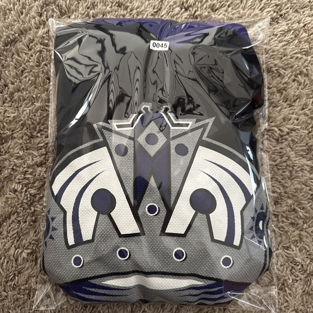 Vintage Y2K LA Kings NHL Hockey Jersey - Crown Logo - Black & Purple - Size L - Picture 6 of 6